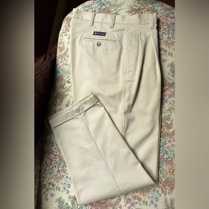 Chaps Ralph Lauren 100% cotton chino pants.